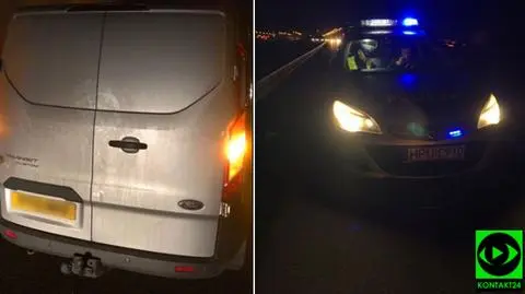 Kierowca usiłował jechać autostradą 