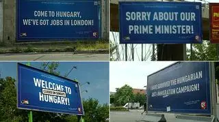 Na Węgrzech pojawiły się setki billboardów