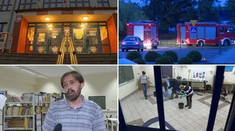 Woda w szkole w Odolanowie