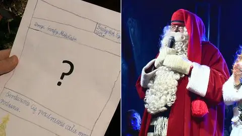 W liście chłopca do św. Mikołaja były cztery piękne życzenia