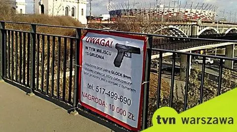 10 tys. złotych nagrody za zagubioną broń