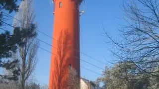 Radar w Krynicy Morskiej jest w latarni