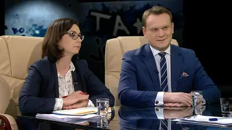 Kamila Gasiuk-Pihowicz i Dominik Tarczyński w Tak Jest