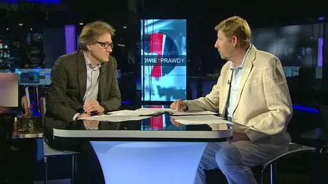Cezary Michalski i Marek Migalski w programie "Dwie prawdy"