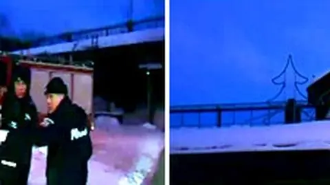 Zawalił się dach sklepu 
pod naporem śniegu
