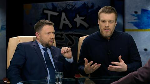 Marcin Kierwiński i Andrian Zandberg w „Tak Jest”