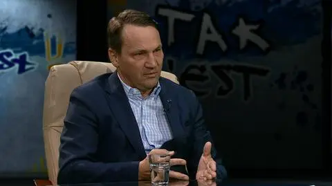 Radosław Sikorski w "Tak jest"