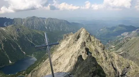 Śmiertelny wypadek na Rysach. Turysta się poślizgnął
