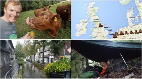 Do żony przyszedł pieszo. Pokonał 1500 km, by zamieszkać w Poznaniu