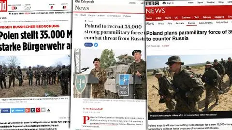 Obrona terytorialna w zachodnich mediach. Piszą o Polsce