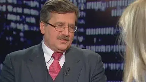 Bronisław Komorowski w "Kropce nad i"
