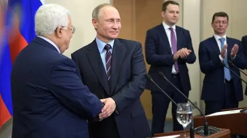 Mahmud Abbas u Władimira Putina. Rosja popiera niepodległą Palestynę