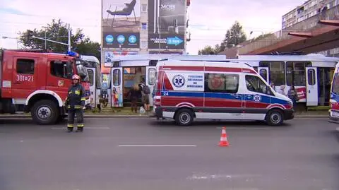 Wrocław. Wypadek dwóch tramwajów. Kilkunastu poszkodowanych
