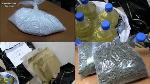 22 kilogramy narkotyków. Podejrzani o handel w rękach policji