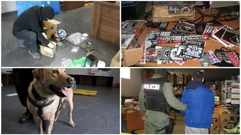 Pseudokibice z narkotykami. Zatrzymane 15 osób