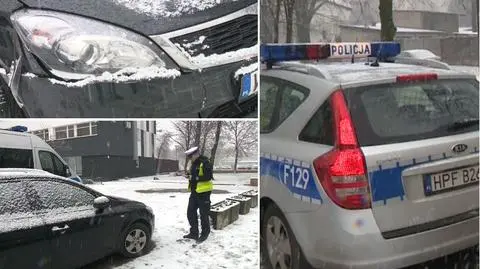 Łódź: Wpadła w poślizg, uderzyła w kobietę z trójką dzieci