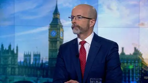 British Ambassador to Poland Jonathan Knott was the guest of TVN24 BIS