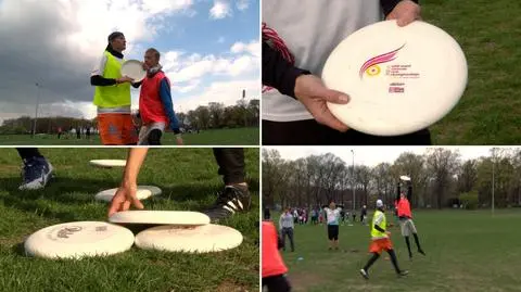 Zawody frisbee we Wrocławiu