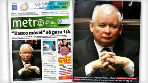 "Jarosław Kaczyński, polski prezydent. Wpadka dziennika "Metro"