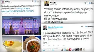 W sieci dominowały skojarzenia kulinarne