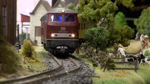 Makieta kolejowa Dolnego Śląska i Wrocławia na Dworcu Świebodzkim