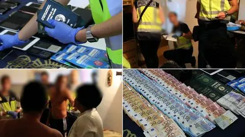 W akcji wzięli udział funkcjonariusze policji krajowej, katalońskiej formacji regionalnej i hiszpańskiej żandarmerii
