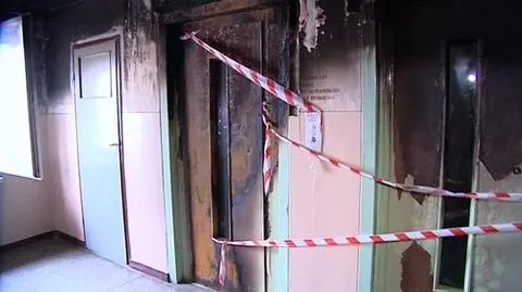 Policja szuka podpalacza wind
