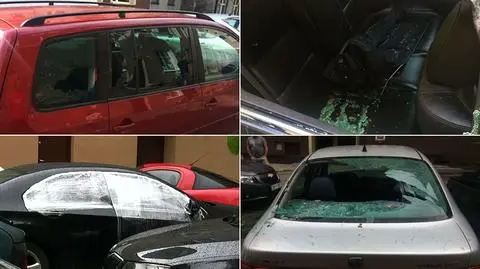 Brzeg. Zdemolowane samochody, pobicia i sześciu zatrzymanych