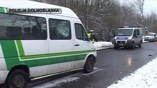 Busem śmiertelnie potrącił pieszego 