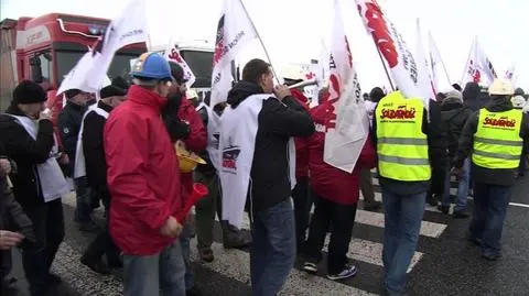 Związkowcy blokowali m.in. popularną "gierkówkę"
