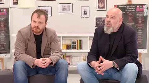 Gośćmi "Xięgarni" byli Irek Grin i Wojciech Chmielarz