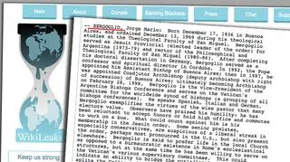 Wikileaks o kardynale Bergogliu