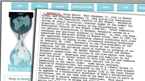 Wikileaks o kard. Bergogliu: Przynależność do jezuitów może działać przeciwko niemu 
