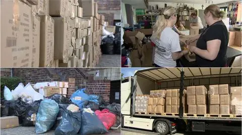 Do fundacji trafiło kilka ton darów