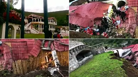 Peru. Zawalił się hotel podczas wesela, nie żyje 15 osób