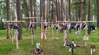 W Miednoje znajduje się jeden z cmentarzy upamiętniających Polaków zamordowanych przez NKWD