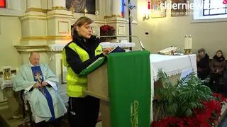 Policjanci apelują do wiernych z ambony 