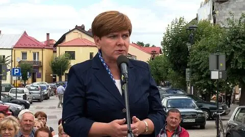 Beata Szydło w Szydłowcu