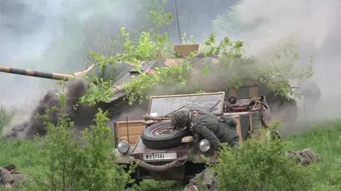 Ulice Kamiennej Góry (woj. dolnośląskie) zamieniły się w wielkie pole bitwy