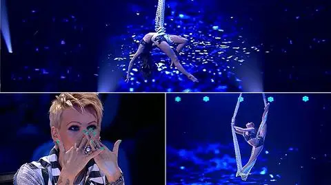 Aleksandra Kiedrowicz i Kosma Wysokiński w finale "Mam talent"