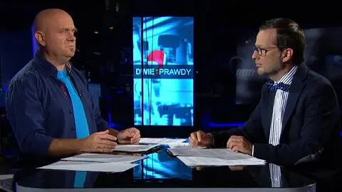 Roman Kurkiewicz i Jan Wróbel w programie "Dwie prawdy"