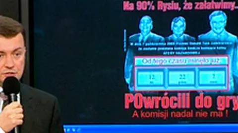 "PiS przyciska Platformę"