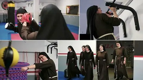 Boksujące siostry kapucynki. Najciekawsze wideo tygodnia w tvn24.pl