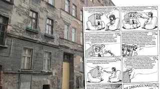 Komiks ma zwrócić uwagę na problem wrocławskich kamienic