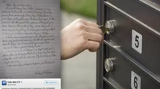 Listonosz, przechodząc na emeryturę, wysłał list do swoich klientów
