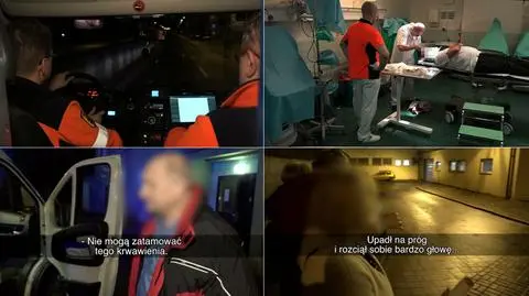 Pobici, poparzeni, pijani. Sylwestrowa noc w karetce pogotowia