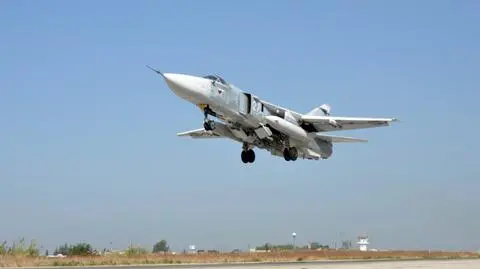 Rosja bombarduje cele w Syrii