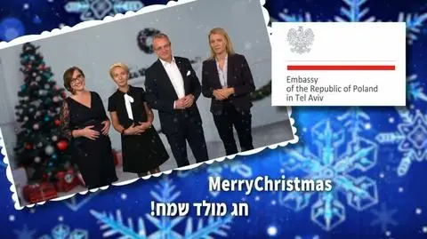 Ambasada w Izraelu. Świąteczne wideo z życzeniami