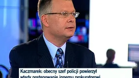 Janusz Kaczmarek, szef MSWiA