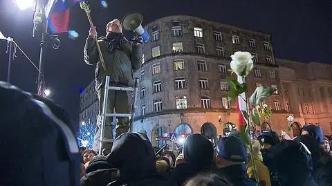 Ewa Błaszczyk z ruchu Obywatele RP we "Wstajesz i wiesz"